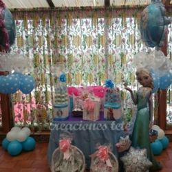 decoracion con globos frozen madrid