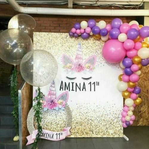 decoracion con globos unicornio madrid