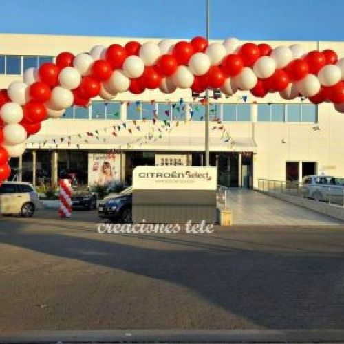 ARCO DE GLOBOS PARA CITROEN MADRID