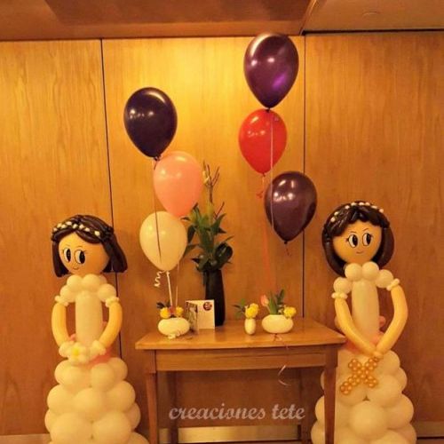 Decoracion globos para comuniones Madrid 13