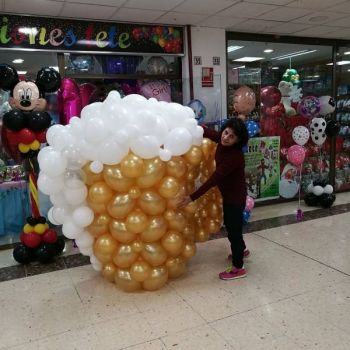 decoracion con globos para fiestas infantiles madrid
