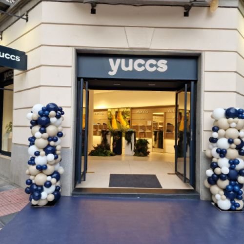 columnas de globos organica para tiendas yucs madrid