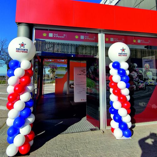 columna globo foster hollywood madrid