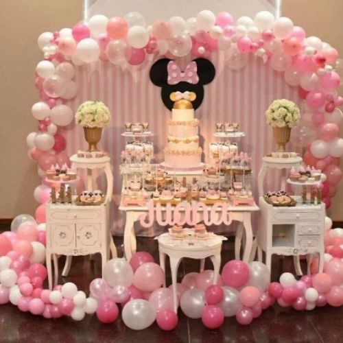 decoraciones con globos minnie mouse fiesta de globos minnie madrid