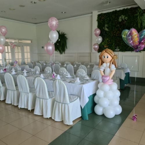 Comunion globos mostoles asador de las cañas madrid