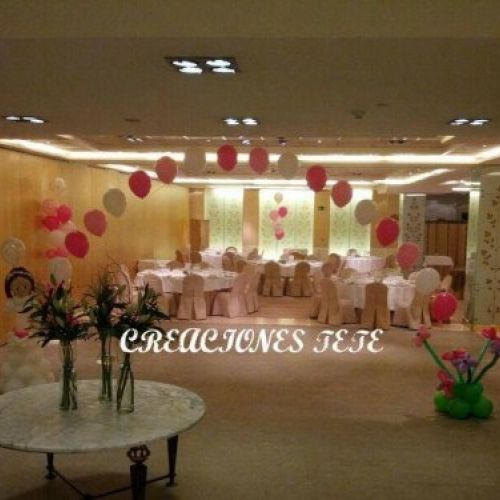 Decoracion globos para comuniones Madrid 24