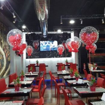 DECORACION CON GLOBOS PARA SAN VALENTIN GLOBOS HELIO MADRID