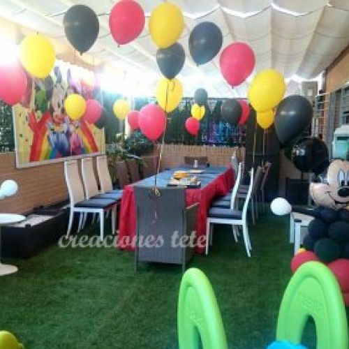 Decoraciones con globos para fiestas en Madrid10