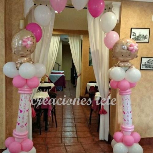 Arco de globos con helio Madrid.