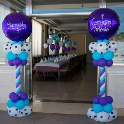 Decoracion globos para comuniones Madrid 47