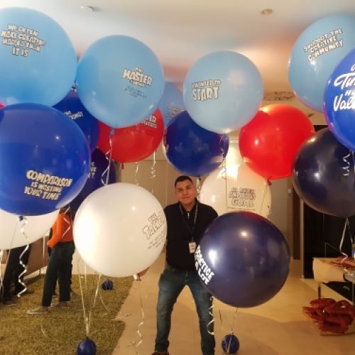 globos gigantes con helio impresos madrid
