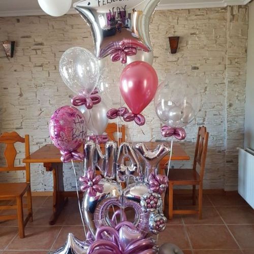 ramillete globos para cumpleaños rivas madrid