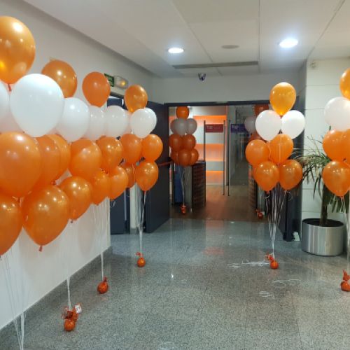ramos de globos con helio madrid