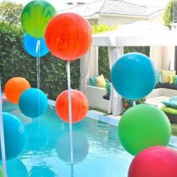 Globos para piscina 1