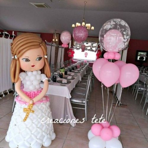 Decoracion globos para comuniones Madrid 27
