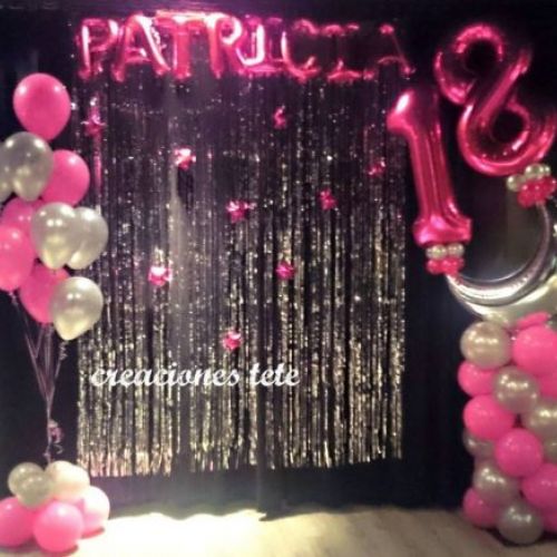 decoracion 18 cumpleaños con globos rivas madrid