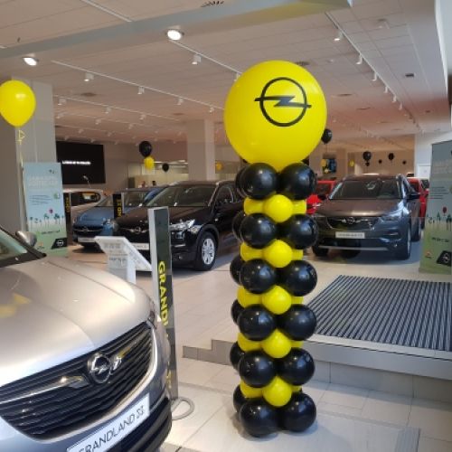 globos con helio para concesionarios madrid