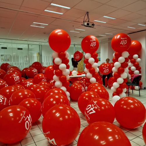 decoracion con globos aniversario alcampo madrid