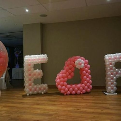 DECORACION CON GLOBOS PARA BODAS VALDILECHA