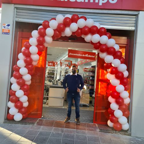 ARCO DE GLOBOS ALCAMPO MADRID