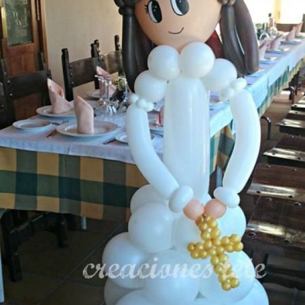 Decoracion globos para comuniones Madrid 9