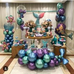 decoracion con globos mar madrid