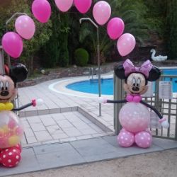 mickey y minnie de globos madrid