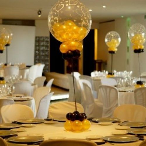 CENTRO DE MESA DE GLOBOS PARA BODAS MADRID