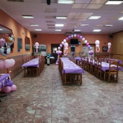 Bautizo con globos niña Madrid.