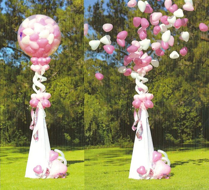 sobras saldar En segundo lugar DECORACION CON GLOBOS PARA BODAS | CREACIONES TETE