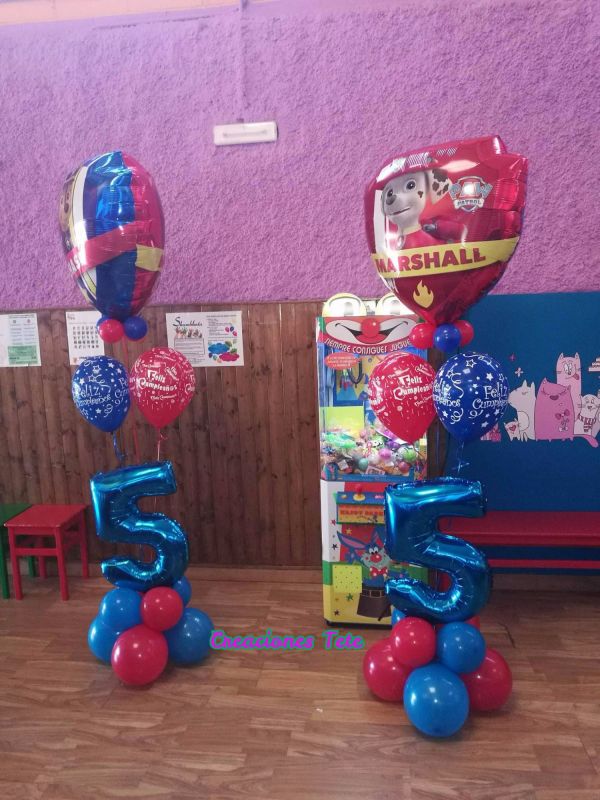 DECORACION CON GLOBOS PARA FIESTAS INFANTILES